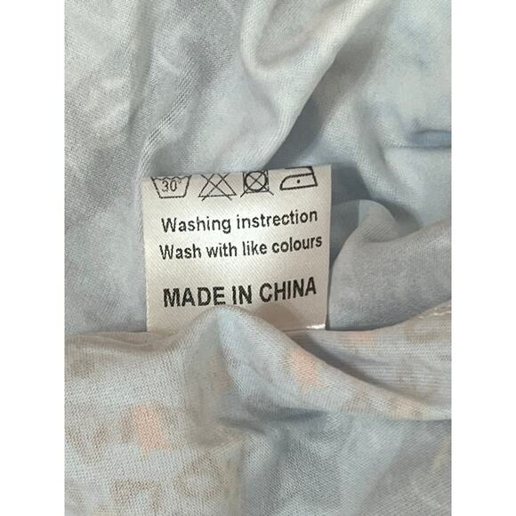 NWT Hount Blue Red Geometric Design Sleeveless Soft Stretchy Maxi Dress Size XL - Picture 6 of 8